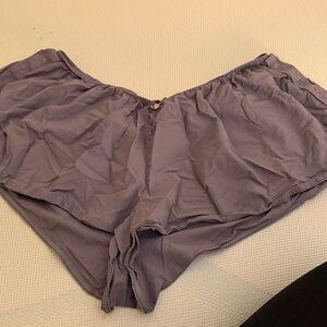 POPFLEX Lavender Gray Lounge Shorts